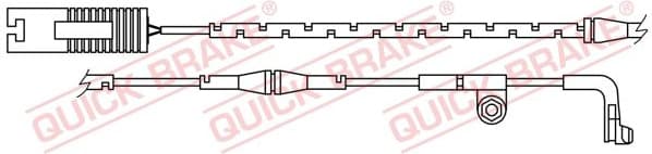 Brake pad wear indicator WS0222A