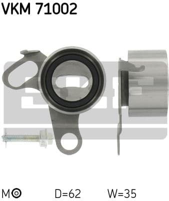 Tensioner Pulley, timing belt VKM 71002