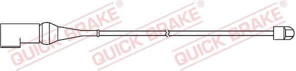 Brake pad wear indicator WS0366A