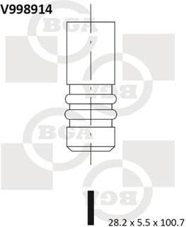 Valve inlet V998914