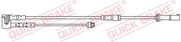 Brake pad wear indicator WS0362A