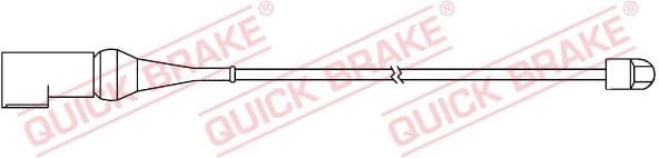 Brake pad wear indicator WS0368A