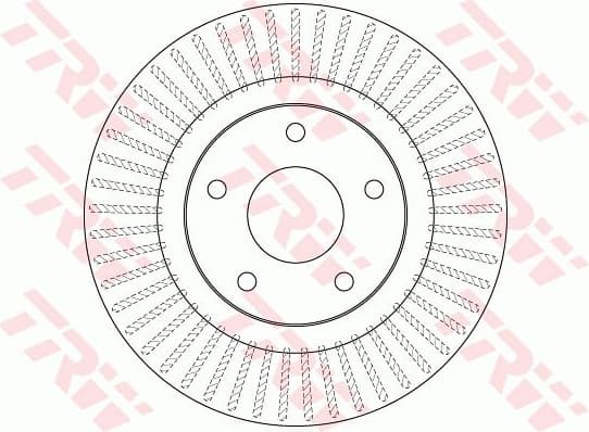 Brake Disc DF6533 - image 2
