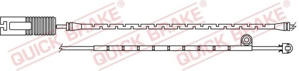 Brake pad wear indicator WS0201A