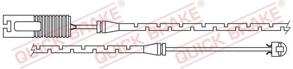 Brake pad wear indicator WS0105A