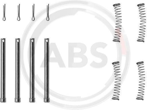 Accessory Kit, disc brake pad 1177Q