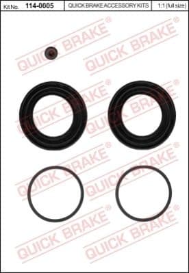 Repair Kit, brake caliper 114-0005