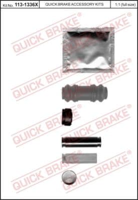 Brake caliper guide repkit 1131336X