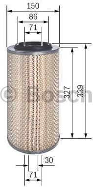 Air Filter F026400322 - image 5