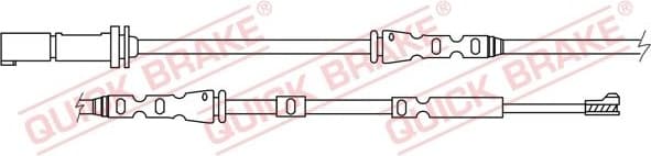 Brake pad wear indicator WS0303A