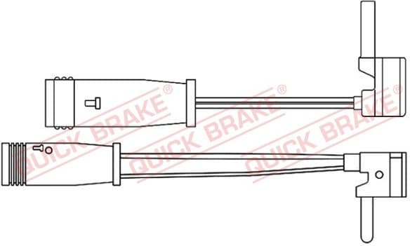 Brake pad wear indicator WS0214A