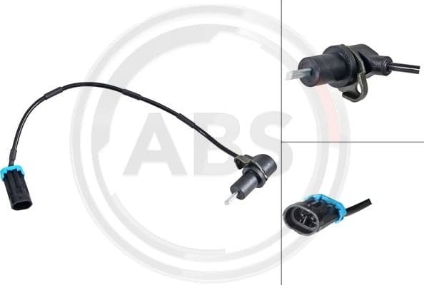 Sensor, wheel speed 31589