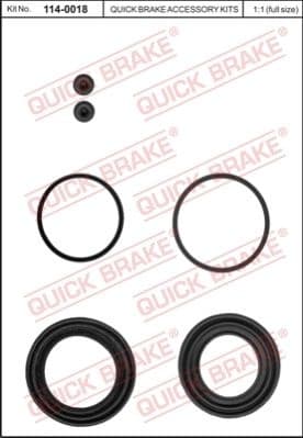 Repair Kit, brake caliper 114-0018