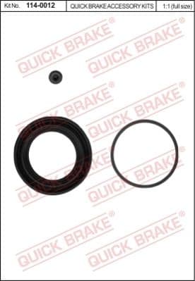 Repair Kit, brake caliper 114-0012