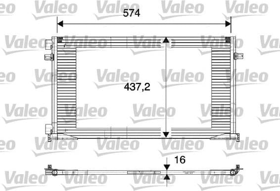 Condenser, air conditioning 817577