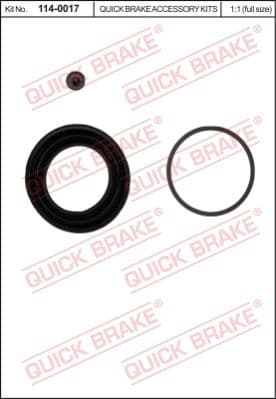 Repair Kit, brake caliper 114-0017