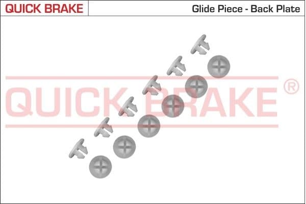 Brake pads accessory kit 6859K