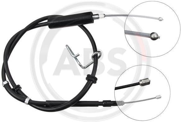 Cable Pull, parking brake K17207