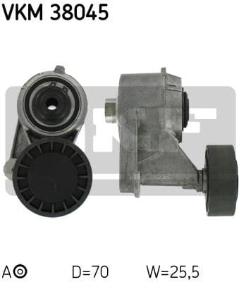 Belt Tensioner, V-ribbed belt VKM 38045