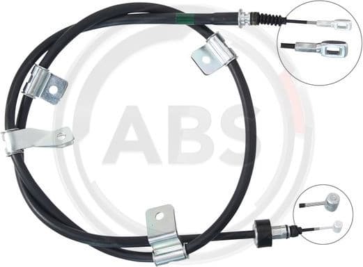 Cable Pull, parking brake K17504