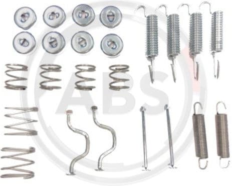 Accessory Kit, parking brake shoes 0816Q