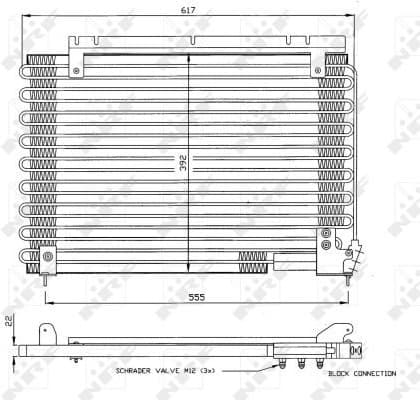 Condenser, air conditioning EASY FIT 35191