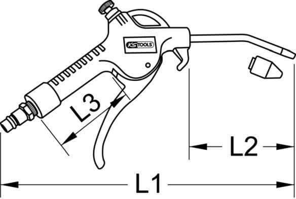 Suction/Blast Gun (compressed air) 515.1901 - image 2