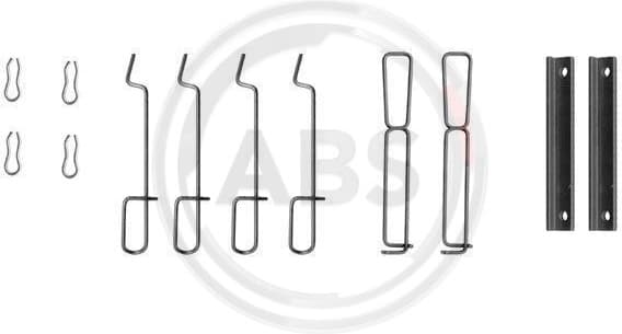 Accessory Kit, disc brake pad 1265Q