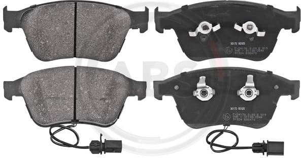 Brake Pad Set, disc brake 35172