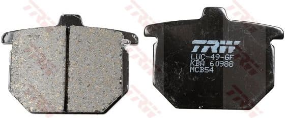 Brake Pad Set, disc brake Organic Allround MCB54