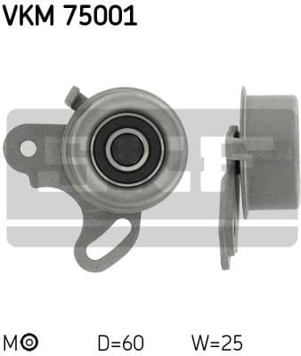 Tensioner Pulley, timing belt VKM 75001