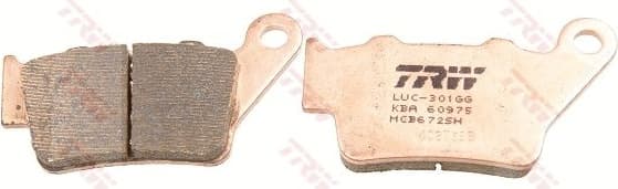 Brake Pad Set, disc brake Sinter Street MCB672SH