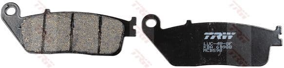Brake Pad Set, disc brake Organic Allround MCB598
