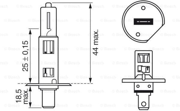 Bulb, headlight Ultra White BL 1987301088