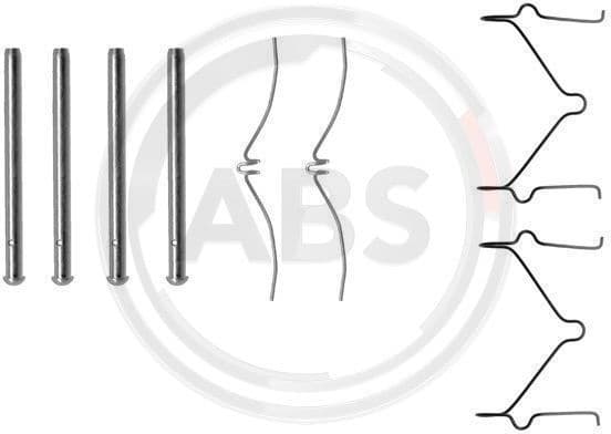 Accessory Kit, disc brake pad 1124Q