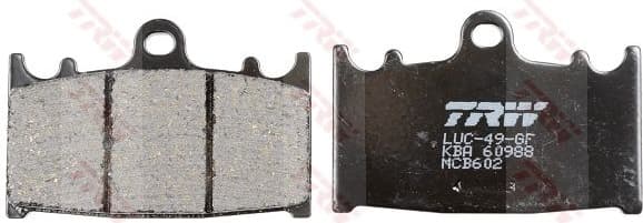 Brake Pad Set, disc brake Organic Allround MCB602