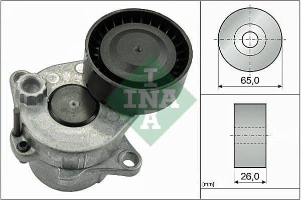 Belt Tensioner, V-ribbed belt 534033710