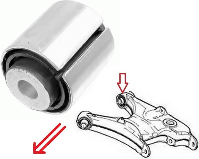 Silentblock rear axle 34934 01 - image 3