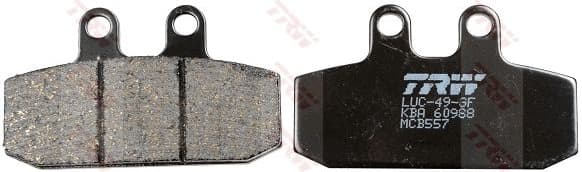 Brake Pad Set, disc brake Organic Allround MCB557
