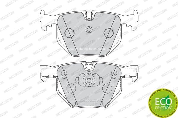 Brake pads rear, Top Quality FDB1673 - image 2