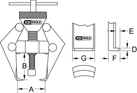 Puller, wiper arm 700.1179 - image 8