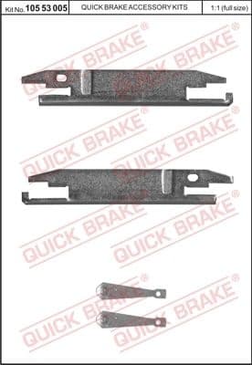 Brake shoe regulator 10553005