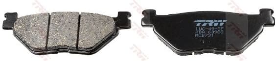 Brake Pad Set, disc brake Organic Allround MCB731