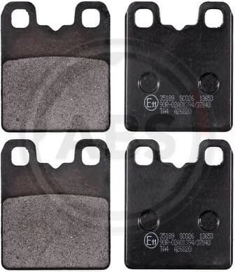 Brake Pad Set, disc parking brake 35189