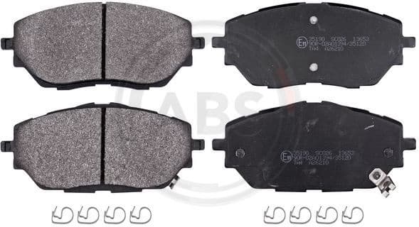Brake Pad Set, disc brake 35190