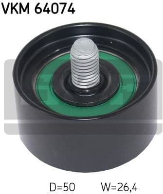 Deflection/Guide Pulley, V-ribbed belt VKM 64074