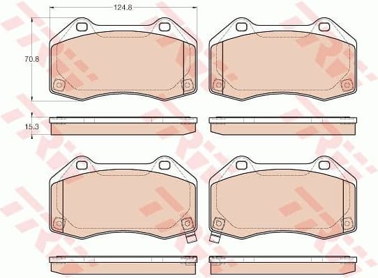 Brake Pad Set, disc brake GDB1979