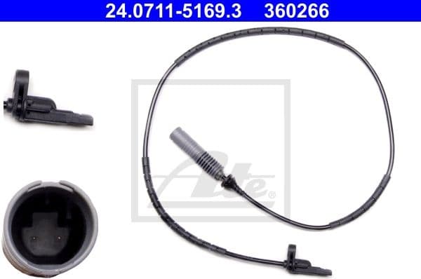 Sensor, wheel speed 24.0711-5169.3