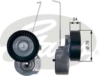 Tensioner belt T38495