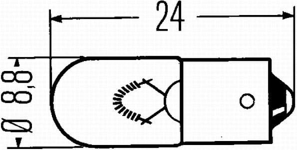 Bulb, interior light STANDARD 8GP 002 068-121 - image 2